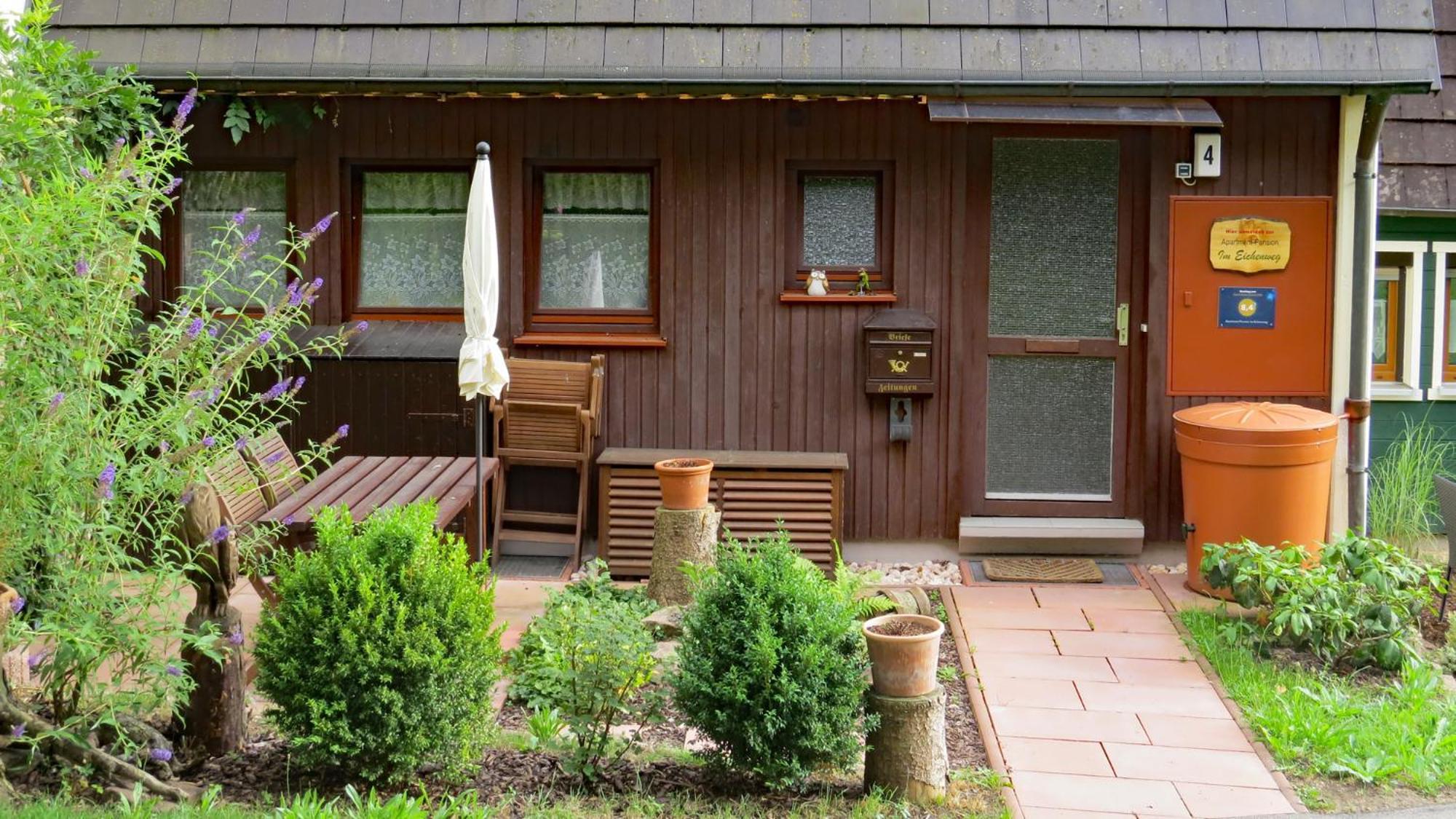 Apartment-Pension Im Eichenweg 왈다흐탈 외부 사진